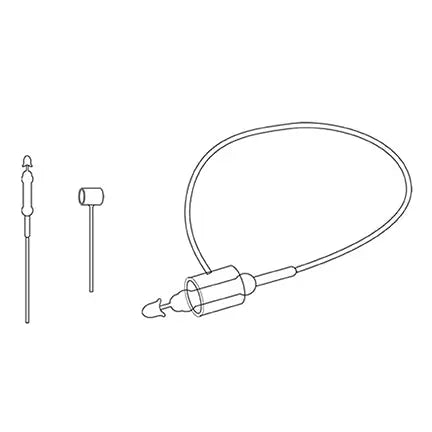 Attaches en nylon, transparent