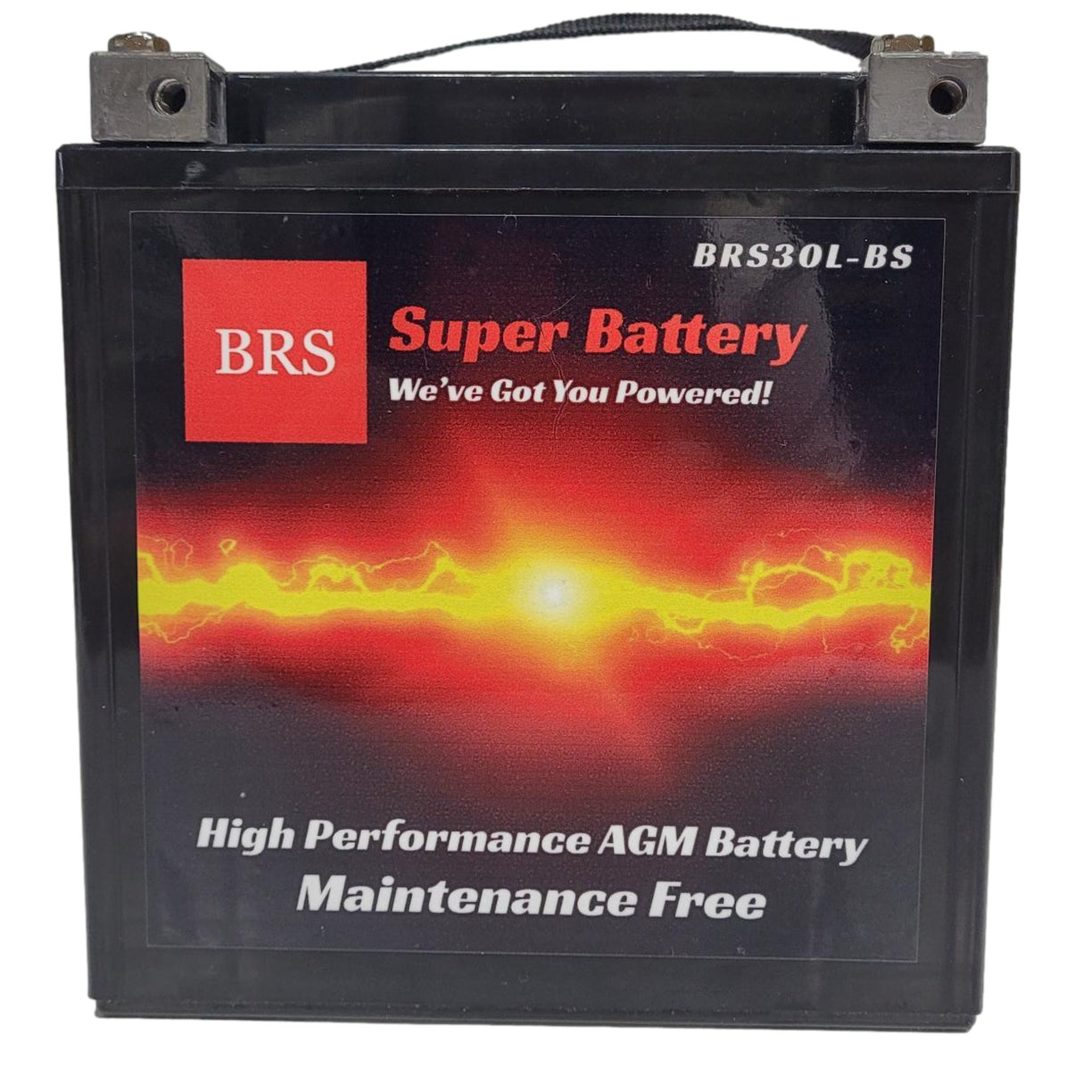 High Performance BRS30L-BS 2 Year Warranty & Smart Charger / Maintainer Combo Bundle Kit 12v Sealed AGM PowerSports Battery