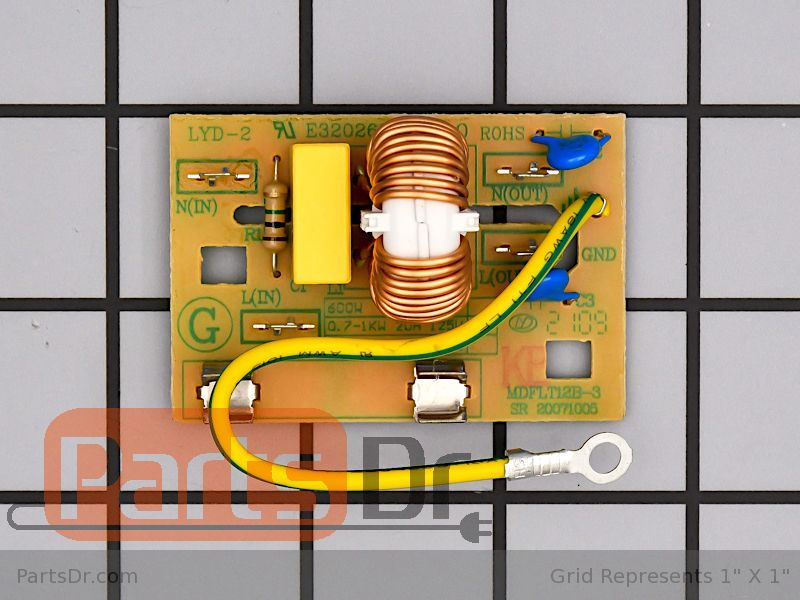 Bosch 11016939 Microwave Frequency Filter Replacement Part