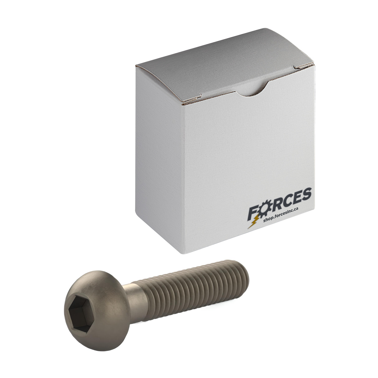 M4-0.7 x 25mm ISO 7380 Button Head Socket Cap Screw Partial thread - Plain Steel Class 10.9