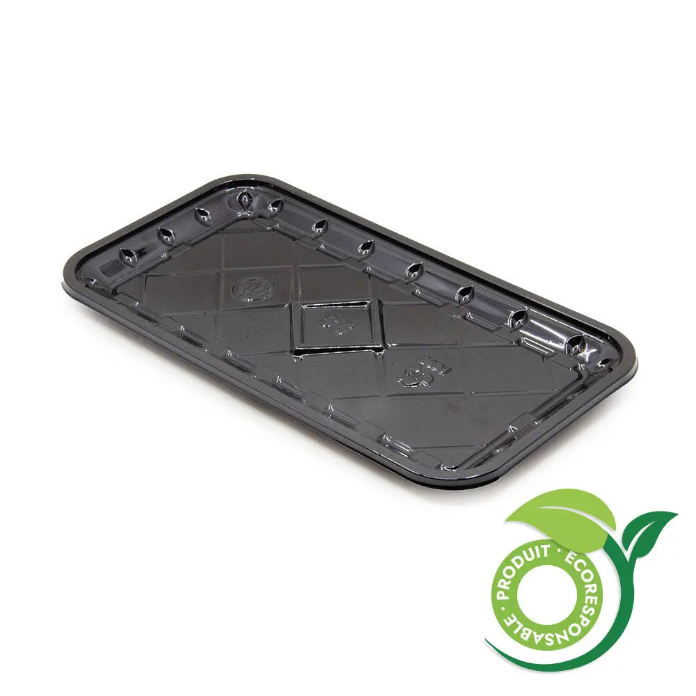 Barquette plastique PET Noire