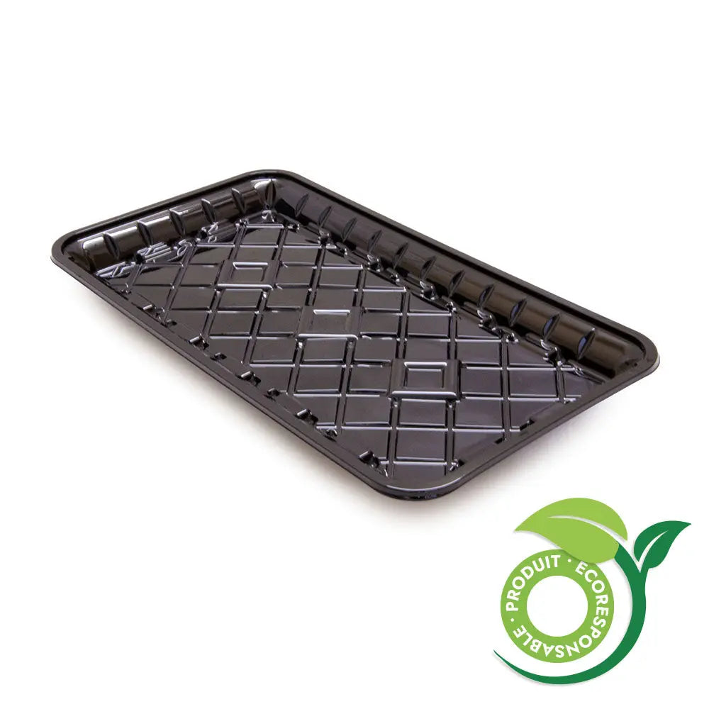 Barquette plastique PET Noire
