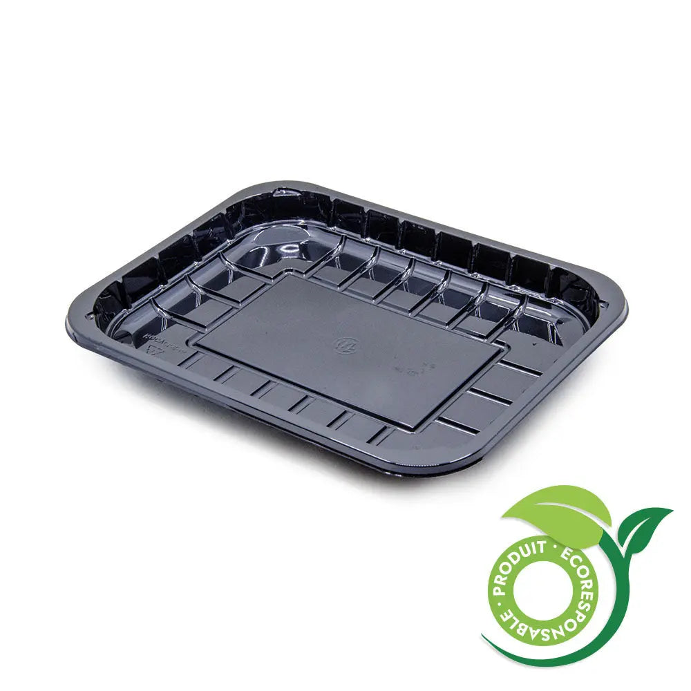 Barquette plastique PET Noire