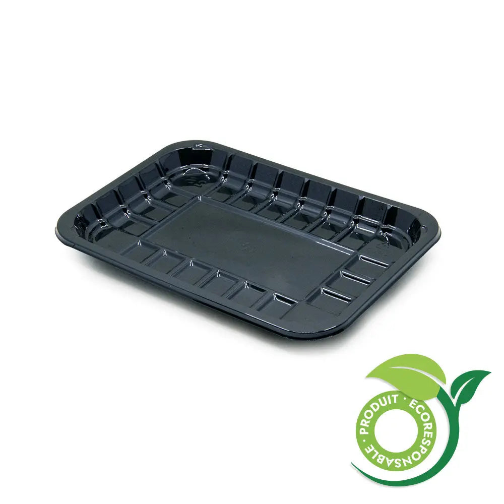 Barquette plastique PET Noire