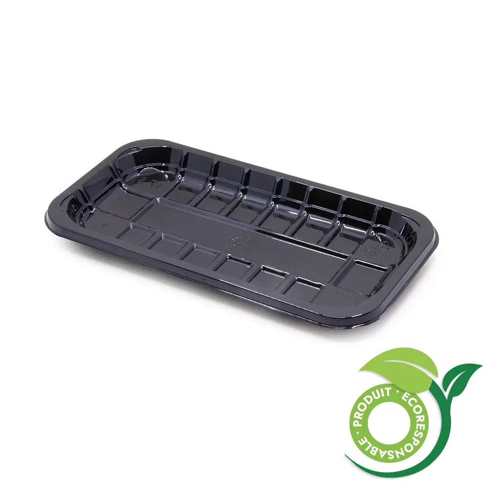 Barquette plastique PET Noire