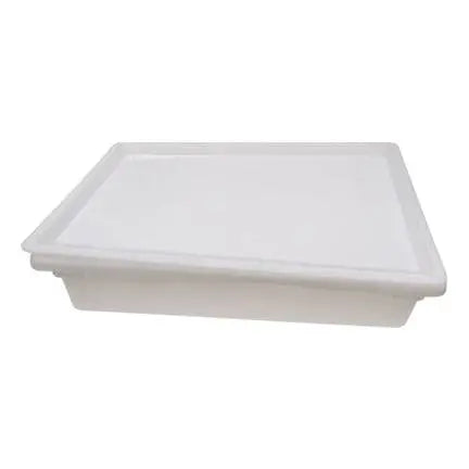 Bassin en plastique et couvercle, 26" x 18" x 6"