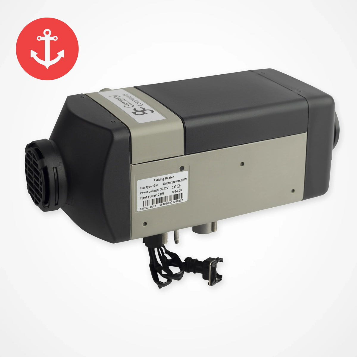 BISON 2000A Marine Heater Kit