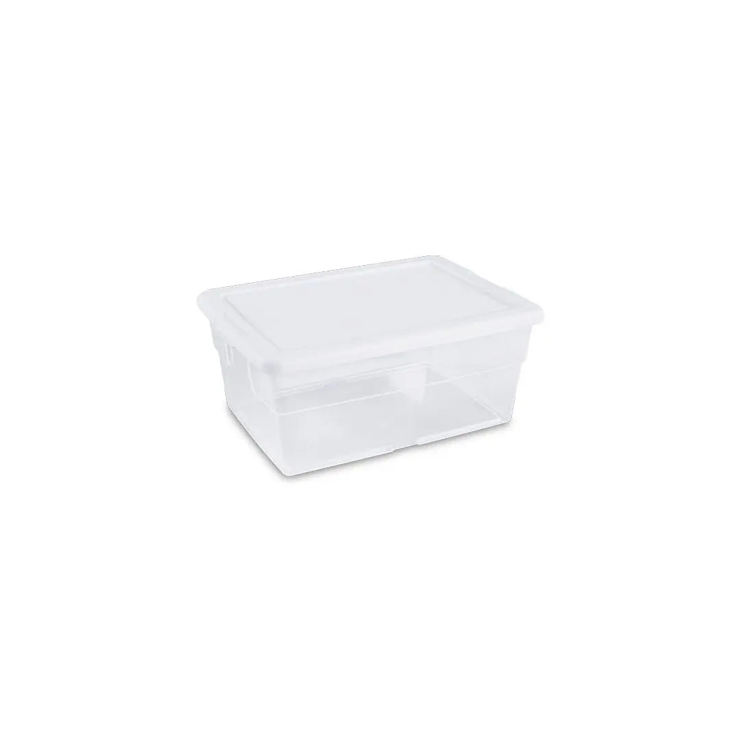 Boîte de rangement Sterilite transparente avec couvercle 16 3/4" x 11 7/8" x 7"