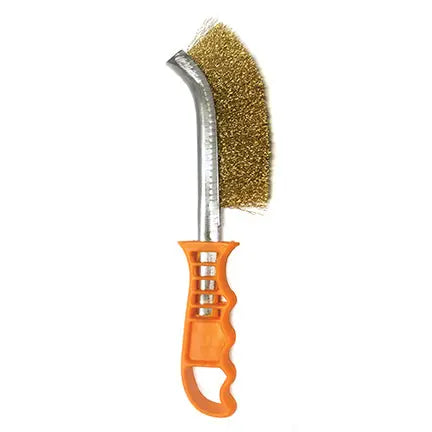 Brosse d'acier avec poignée, 8" x 1"
