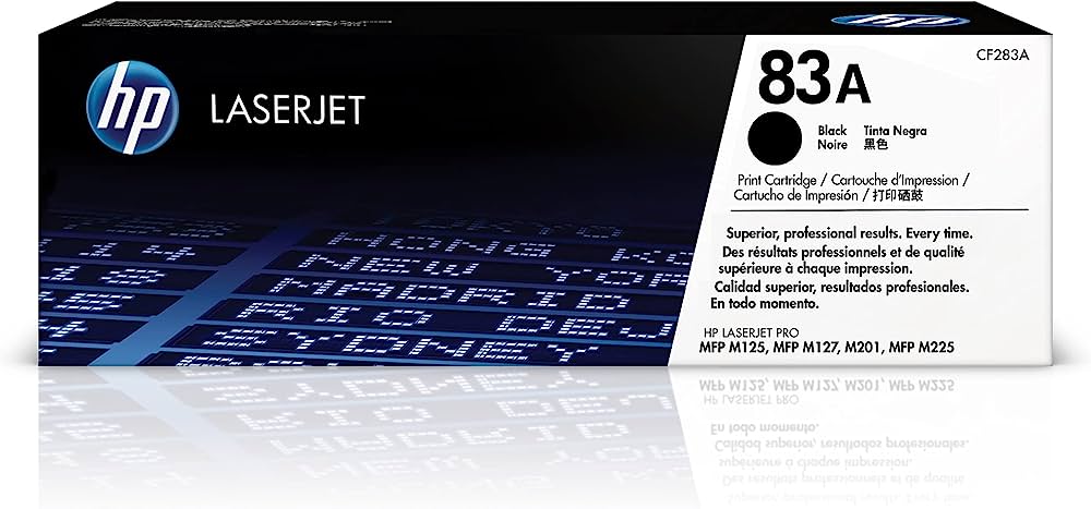 HP 83A (CF283A) Black Original LaserJet Toner Cartridge