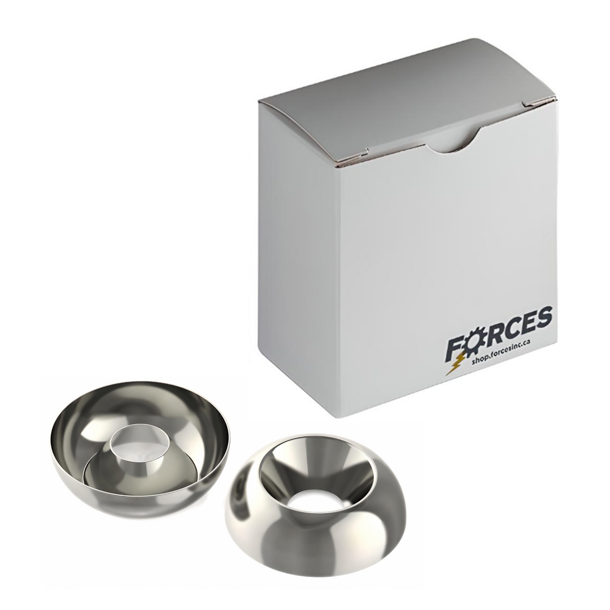 #10 Countersunk Finishing Washer - Nickel