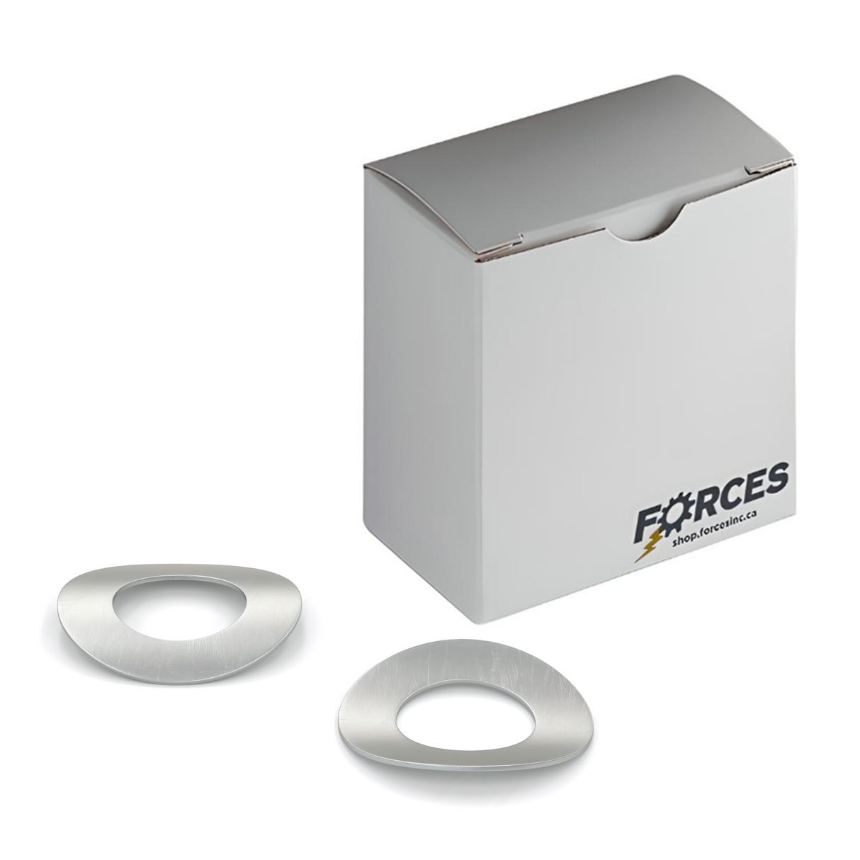 M4 Curved Spring Washer DIN 137A - Zinc Plated