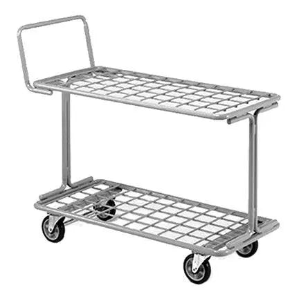 Chariot en métal, capacité de 400 lbs, 41 ½'' x 18 ½'' x 34 ½''
