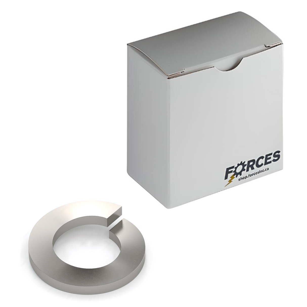 DIN 127B Medium Split Lock Washer M30 - Stainless Steel A2(18-8)