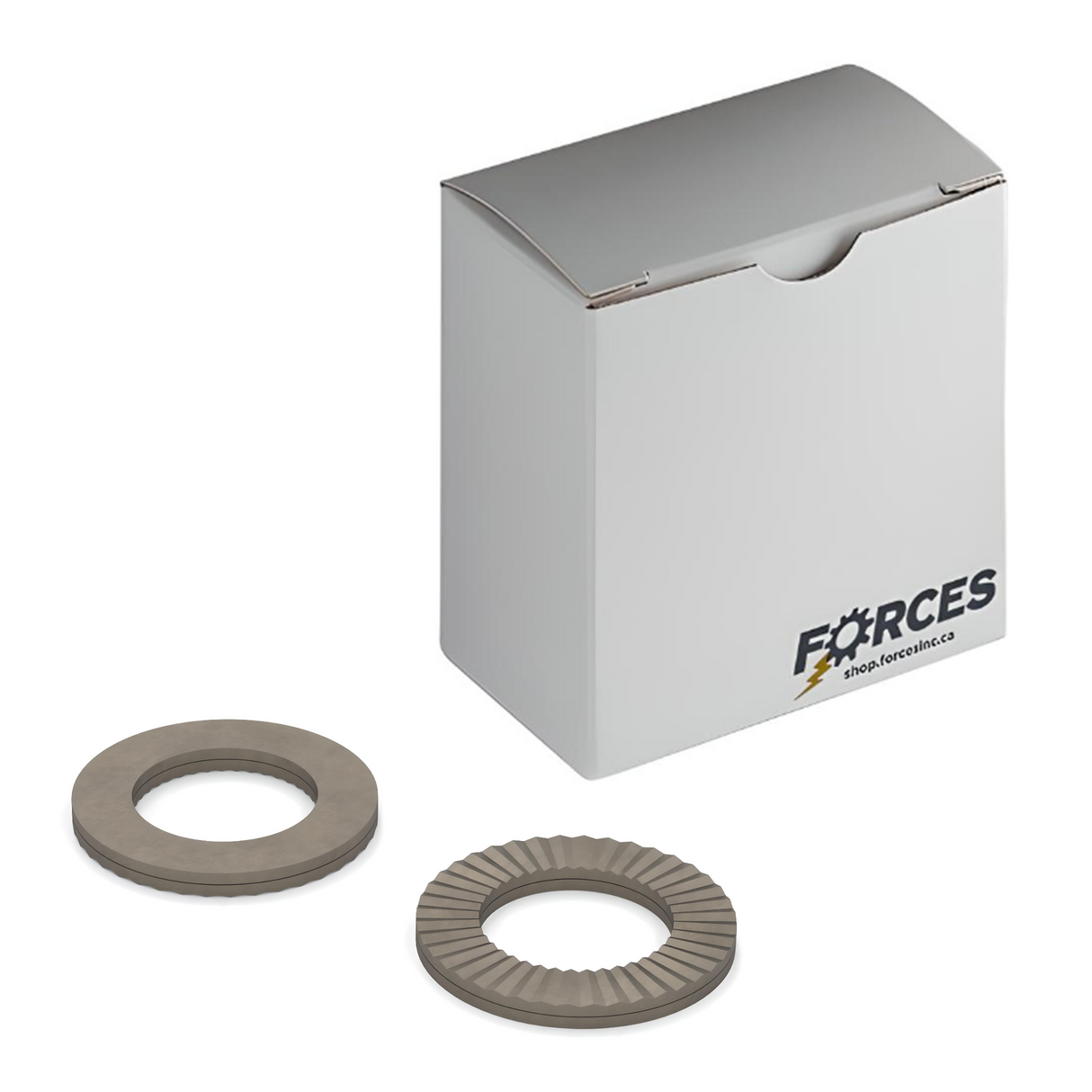 DIN 25201 Oversized Wedge Lock Washer M10 - Plain Steel