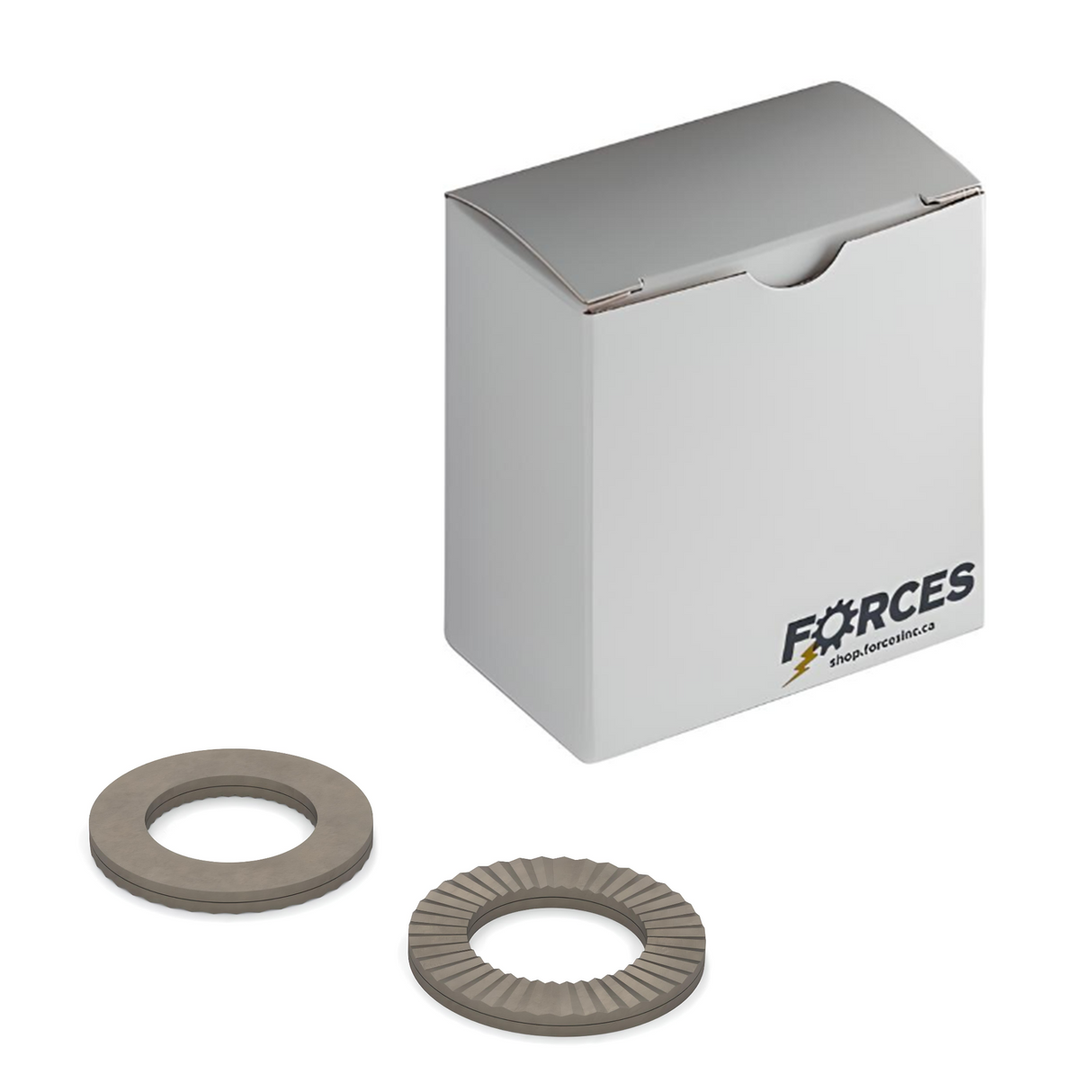 DIN 25201 Wedge Lock Washer M5 - Plain Steel