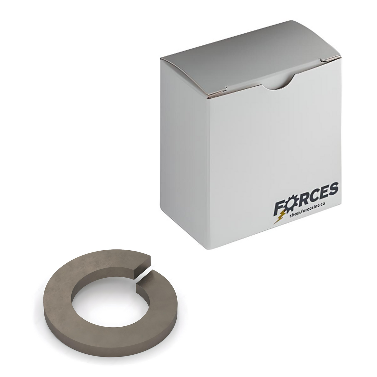 DIN 7980 High Collar Split Lock Washer M6 - Plain Steel