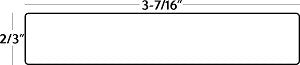 DK1203 BROTHER® Compatible File Folder Labels