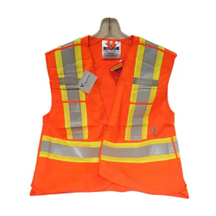 Dossard orange de sécurité