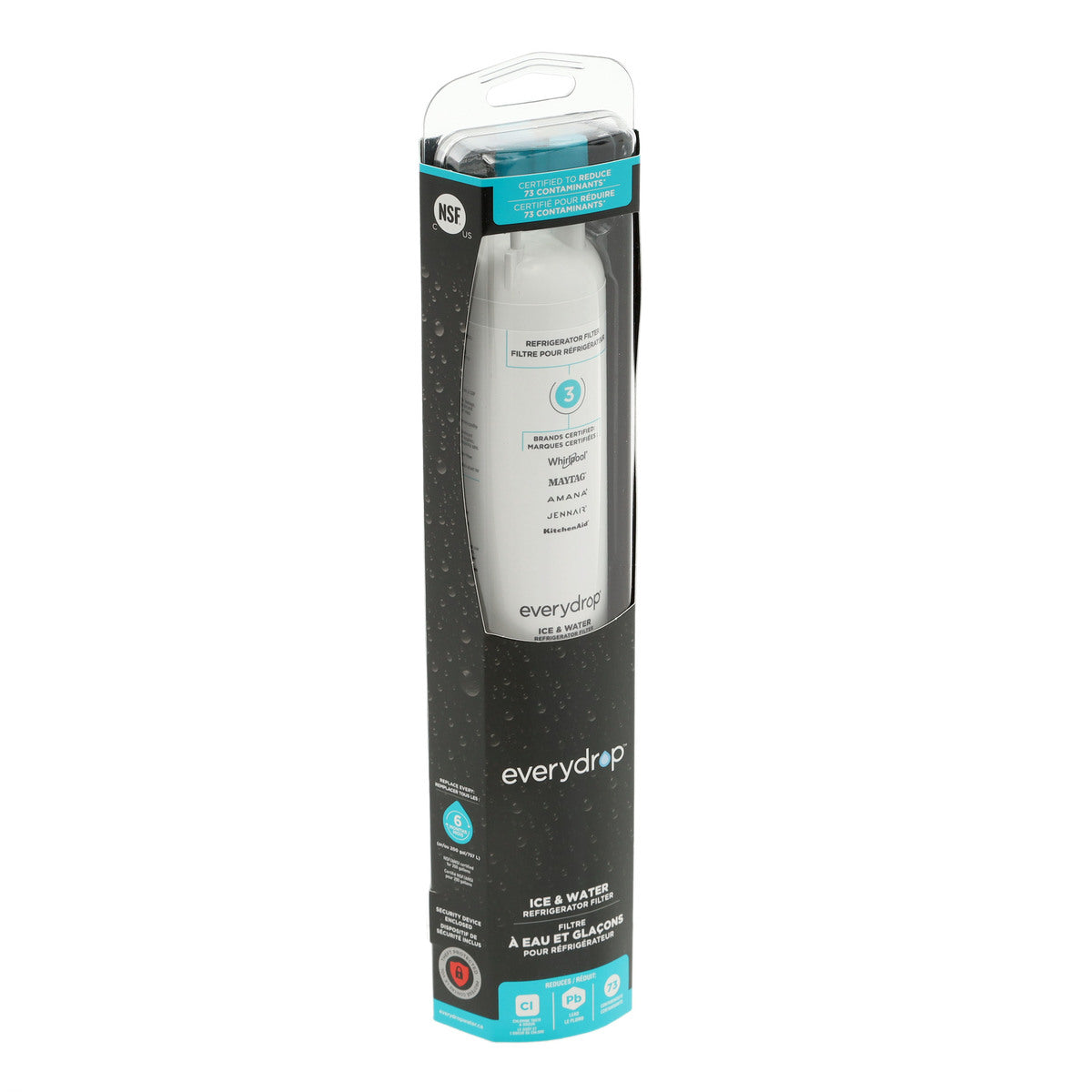 Whirlpool EDR3RXD1B EveryDrop #3 Fridge Water Filter