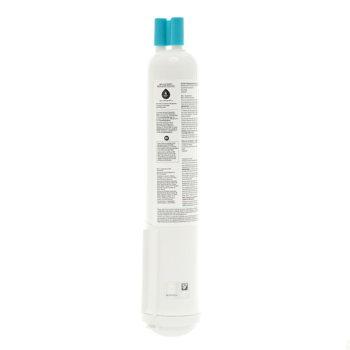 Whirlpool EDR3RXD1B EveryDrop #3 Fridge Water Filter