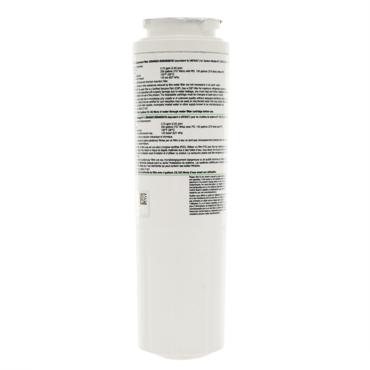 Whirlpool EveryDrop EDR4RXD1B Refrigerator Water Filter #4