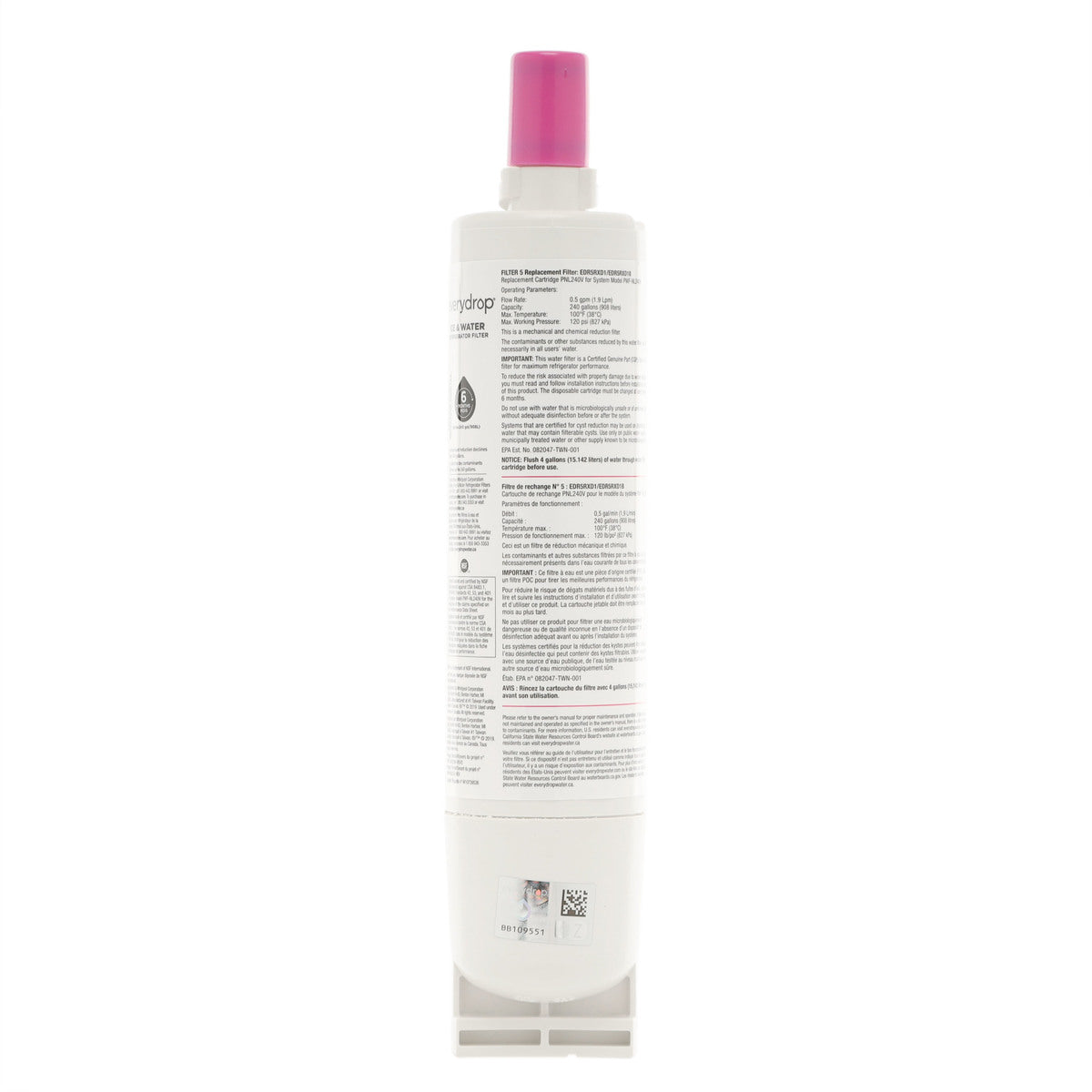 Whirlpool EDR5RXD1B Fridge Water Filter Replacement