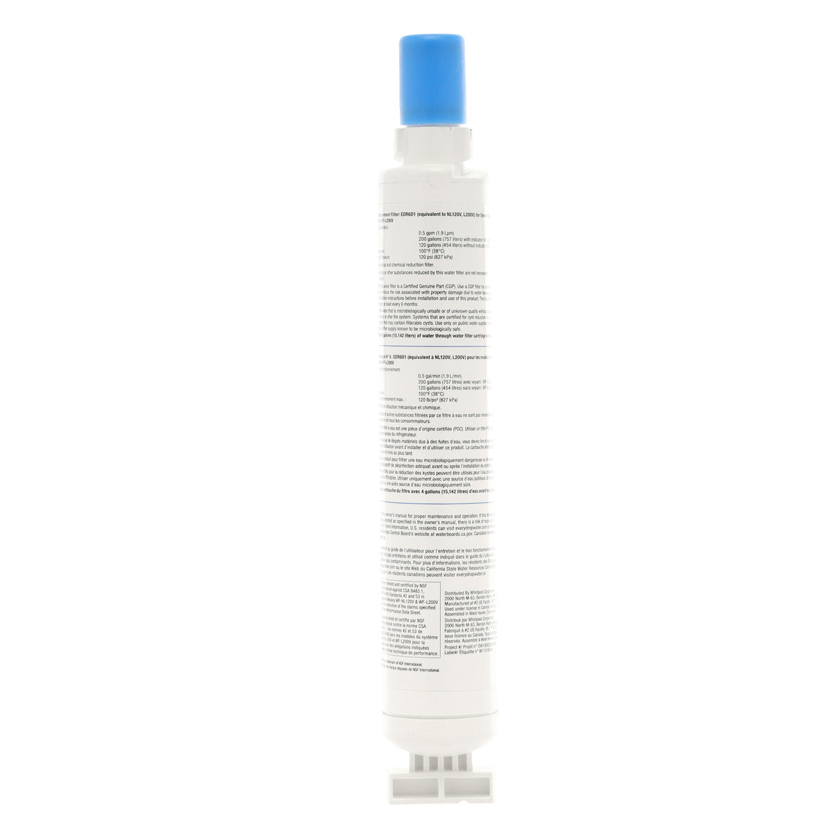 Whirlpool EveryDrop EDR6D1B Refrigerator Water Filter #6