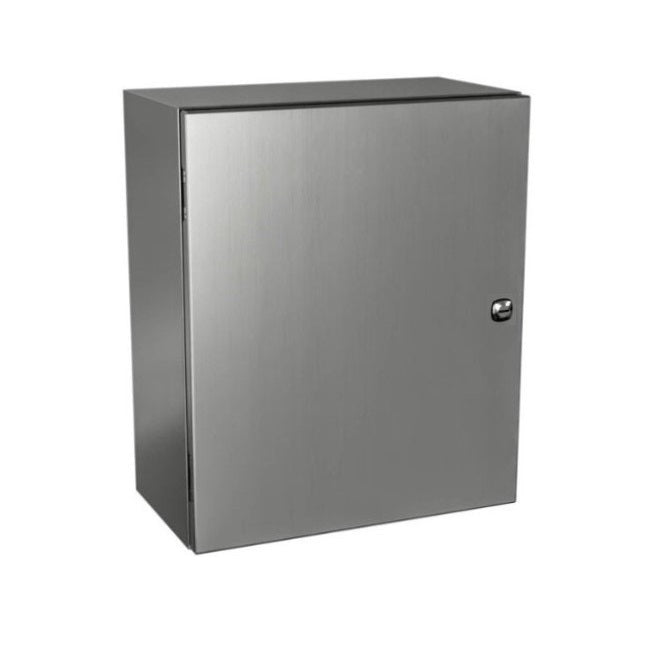 Enclosure 12" x 24" x 8" NEMA 4X-12/IP66 - Stainless Steel 304