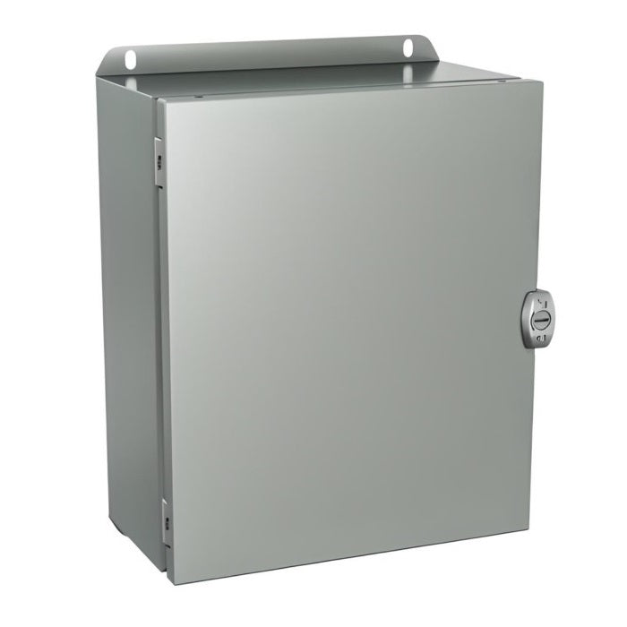 JIC Enclosure 6" x 4" x 4" NEMA 4-12/IP66 - Powder Coated Steel