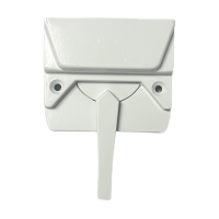 Non-Handed Sash Lock (White)