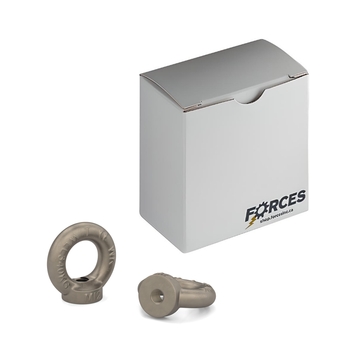 DIN 582 Eye Nut M12-1.75 - Plain Steel
