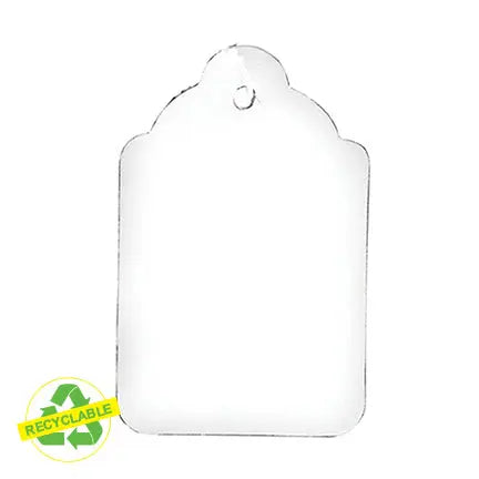 Étiquettes en carton avec ou sans ficelle, 1.25'' x 1.88''
