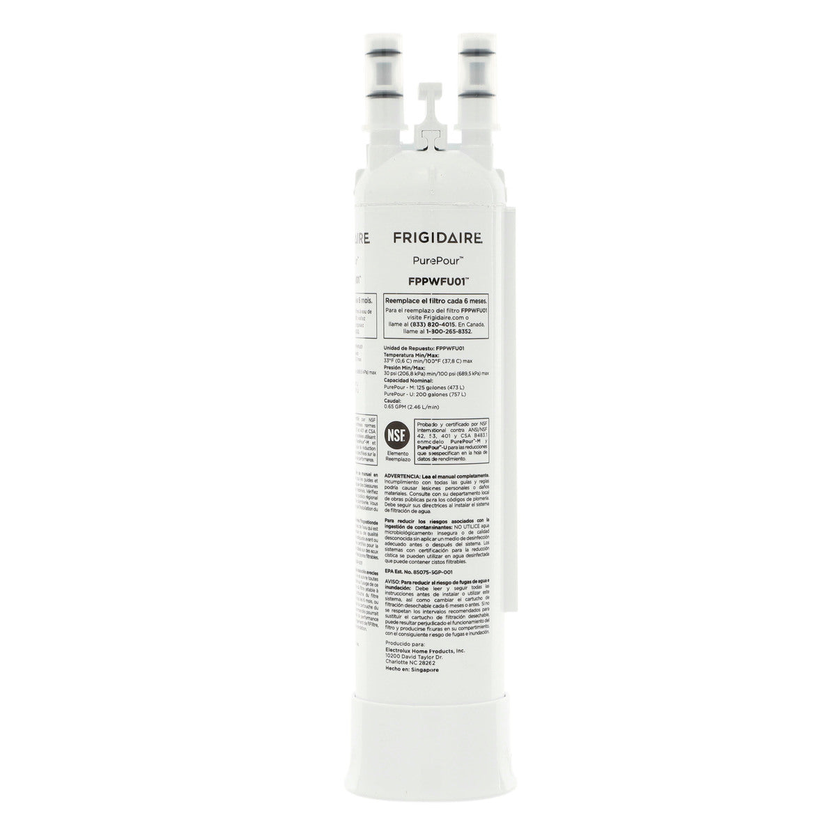 Frigidaire FPPWFU01 Refrigerator Purepour Water Filter