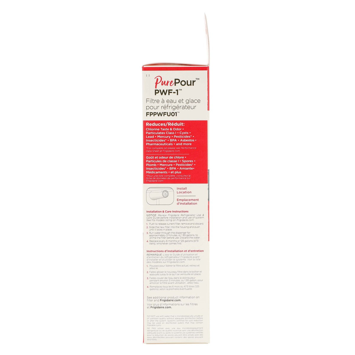 Frigidaire FPPWFU01 Refrigerator Purepour Water Filter