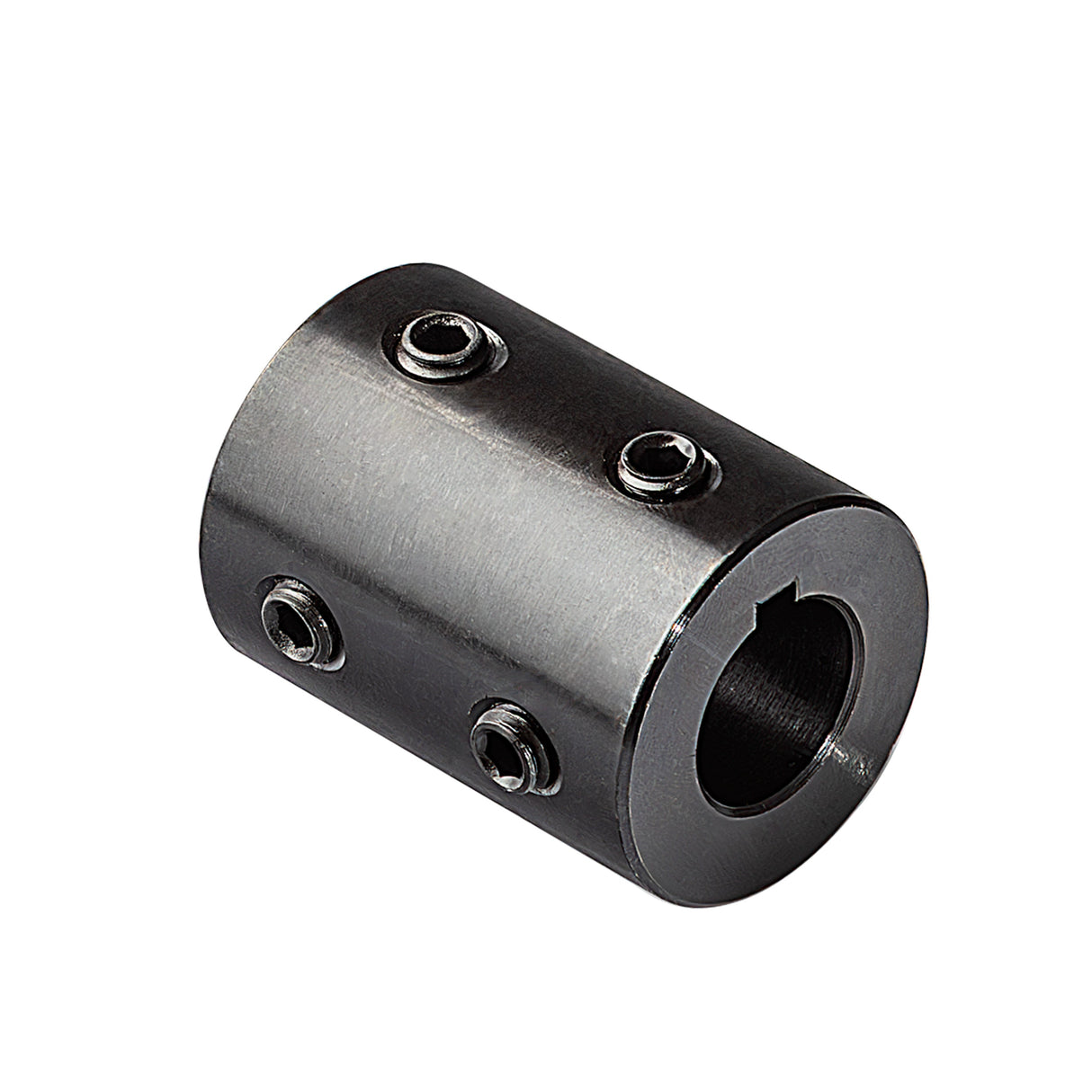 Set Screw Coupling W/ Keyway - Black Oxide