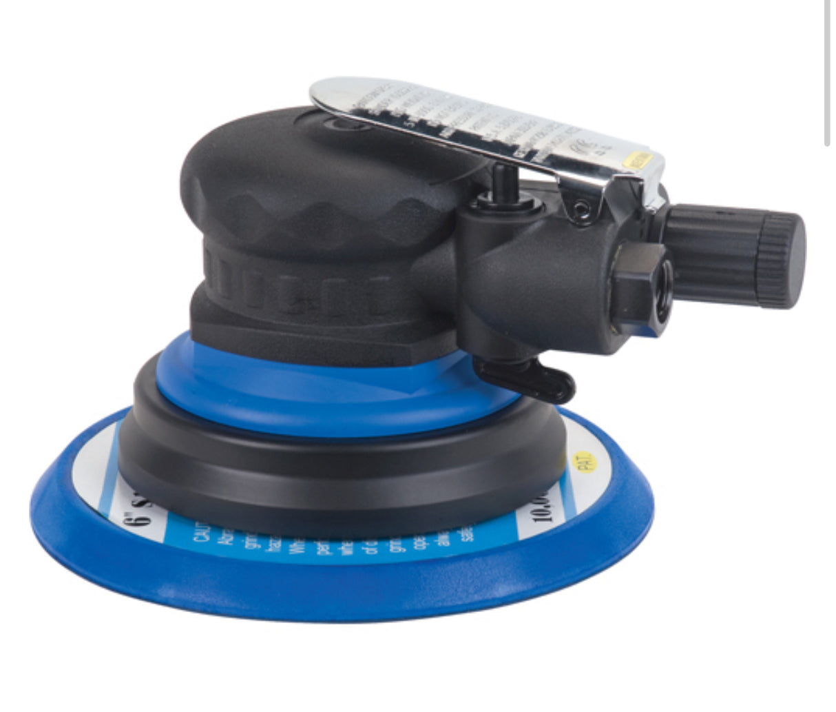 6" Dual-Action Orbit Sander , 1/4" NPT Inlet, 10000 RPM