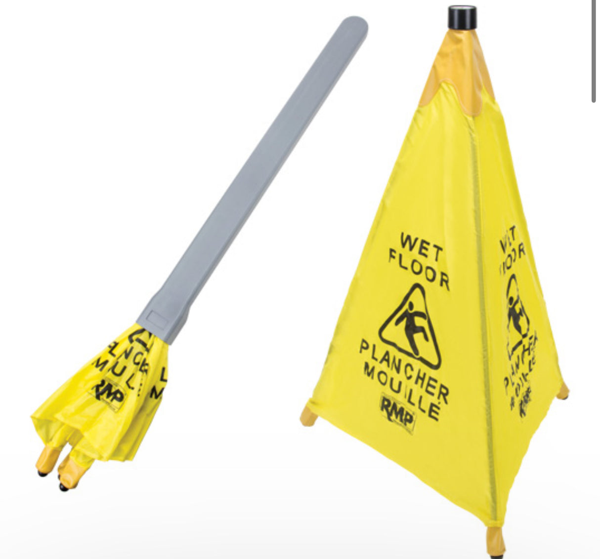 "Wet Floor" Pop-Up Safety Cone