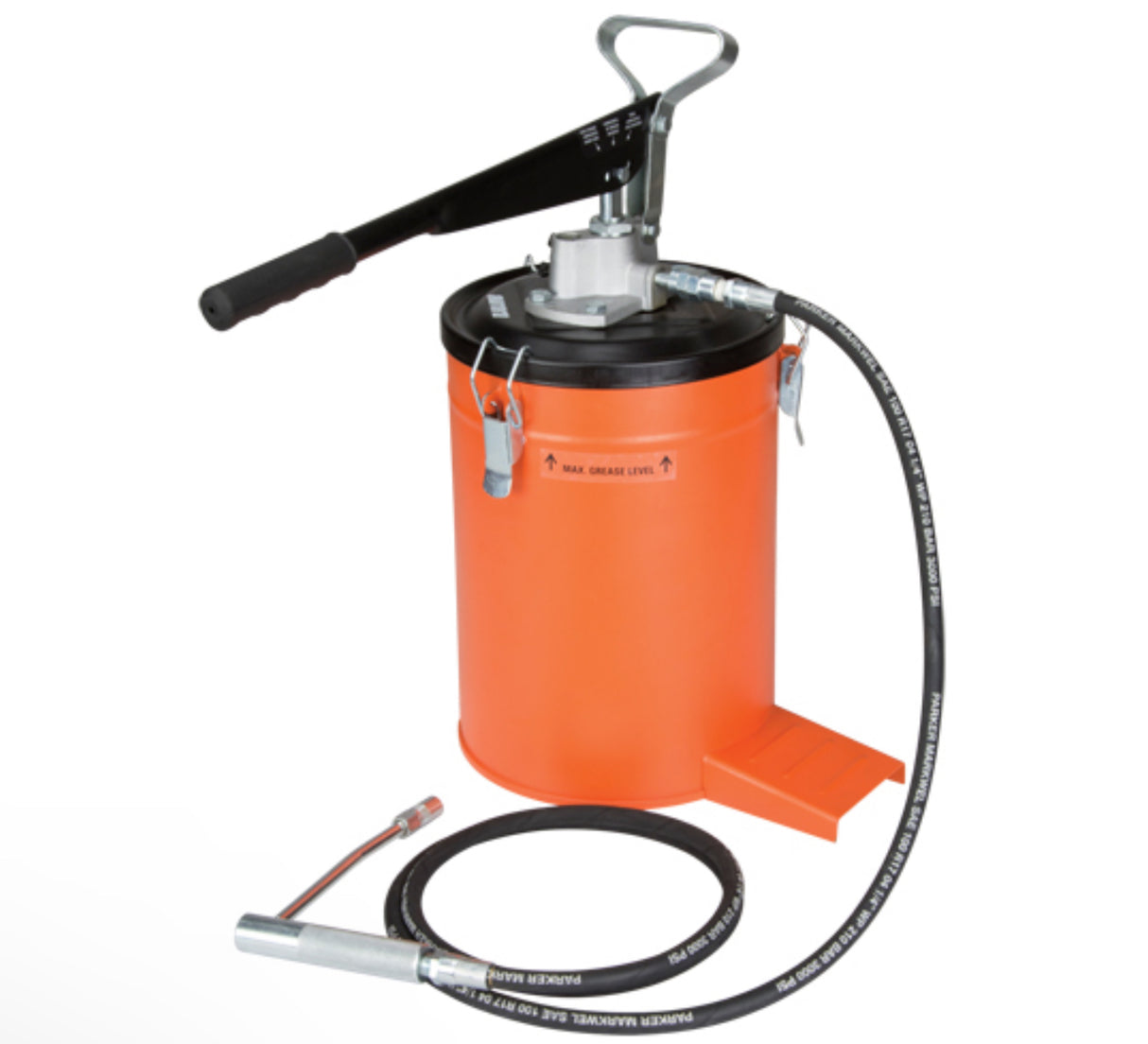 Bucket Greaser, Steel