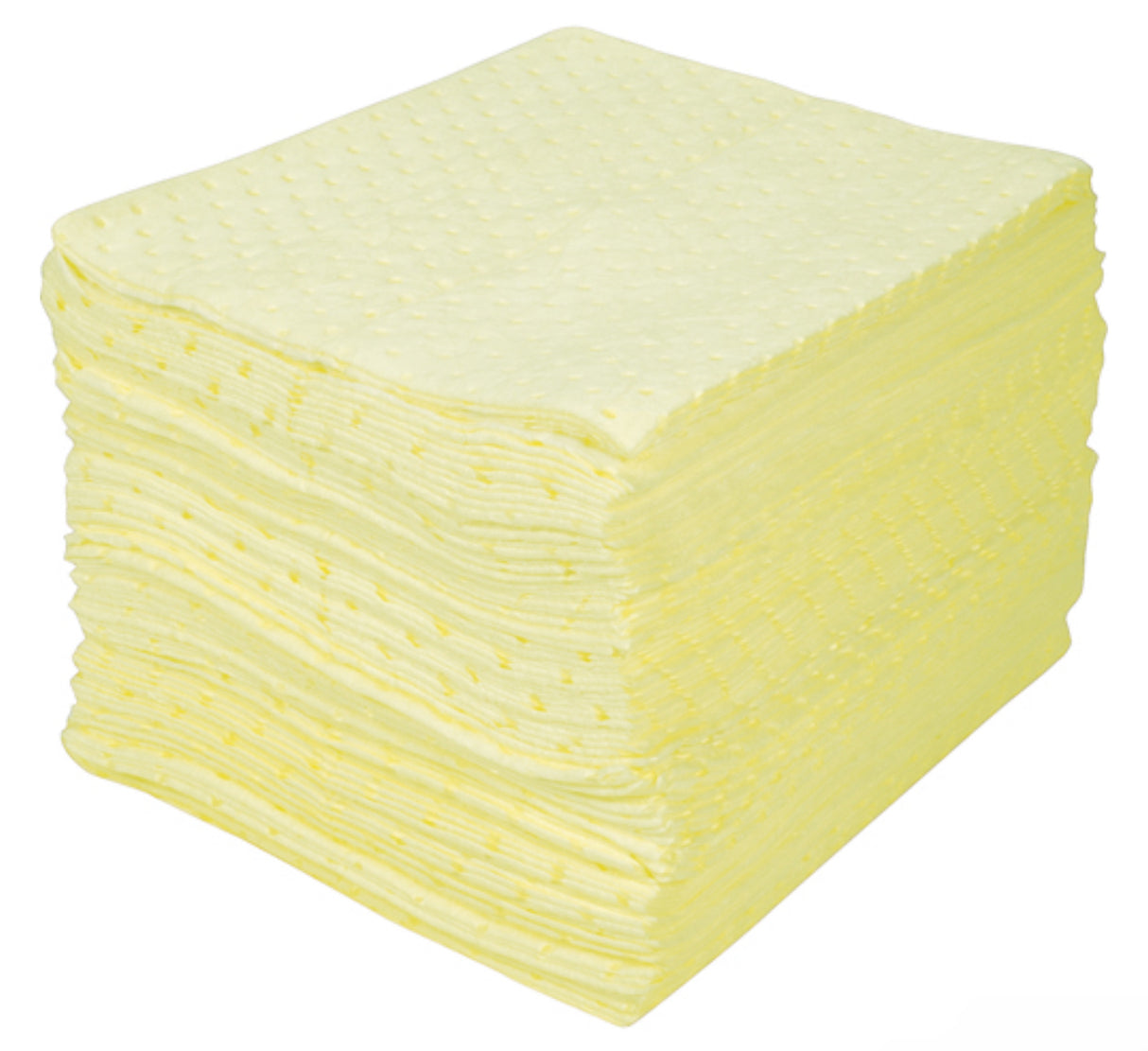 Bonded Sorbent Pads , Hazmat, 15" x 17", 100/Pack