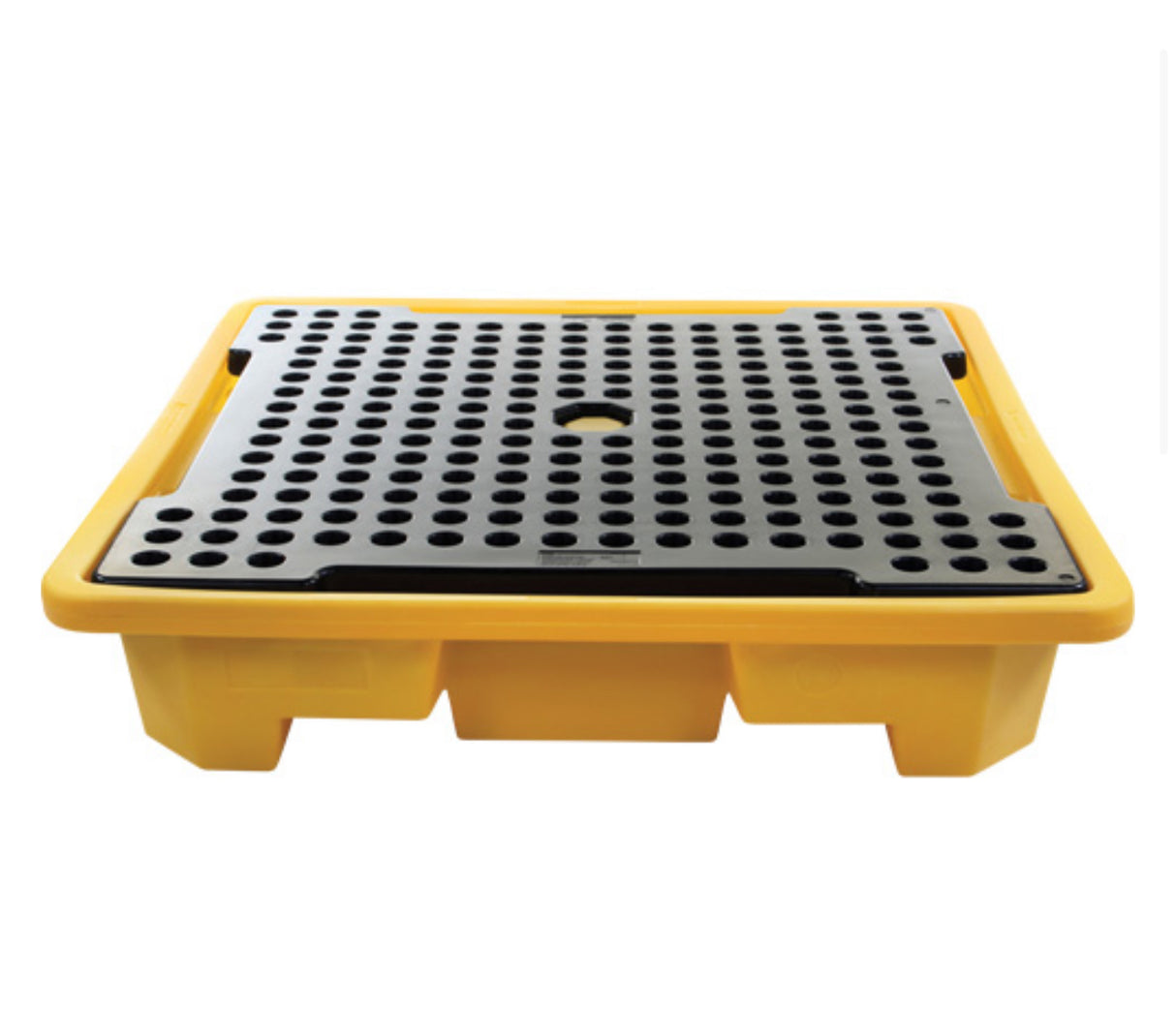 4-Drum Spill Pallet, 66 US gal. Spill Capacity, 57.5" x 57.5" x 12"
