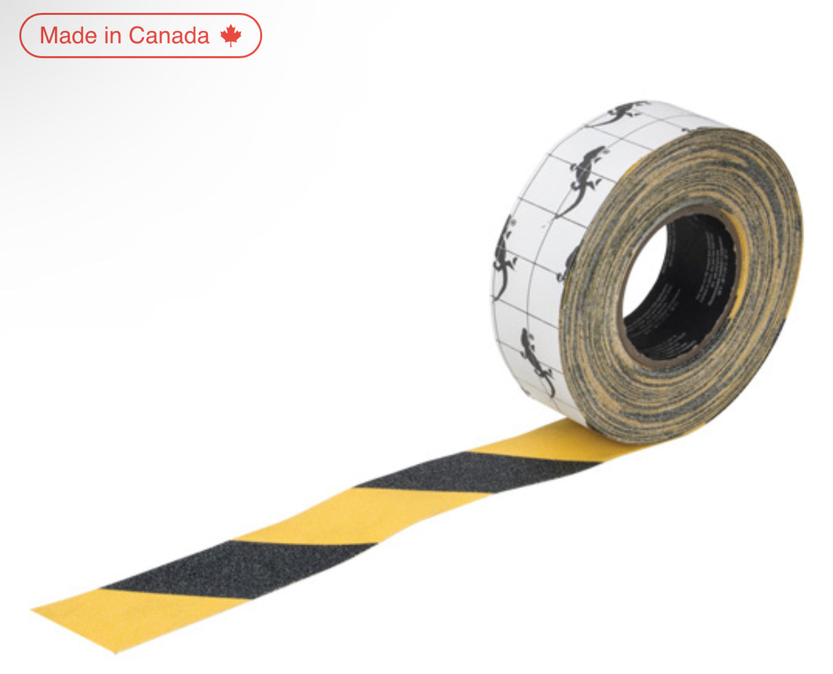 Anti-Skid Tape , 3" x 60', Black & Yellow, 30 mil