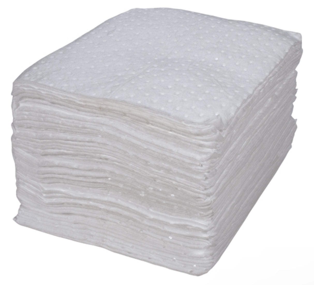 Bonded Sorbent Pad , Oil Only, 15" x 17",100/Pack
