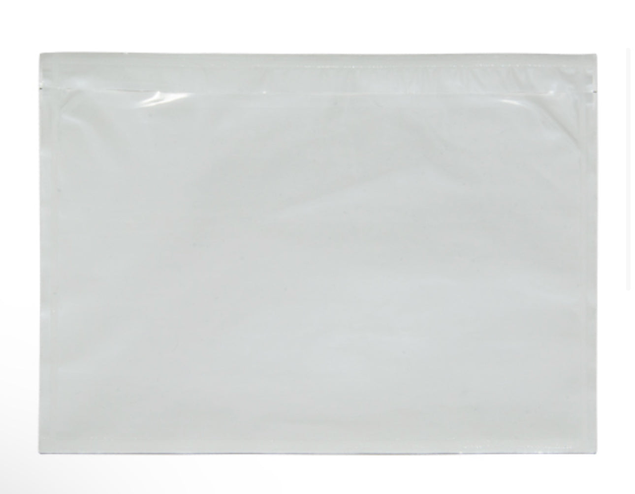 Blank Packing List Envelope, 4-1/2”//7”//10" L x 5-1/2" W, Backloading Style, 1000/case