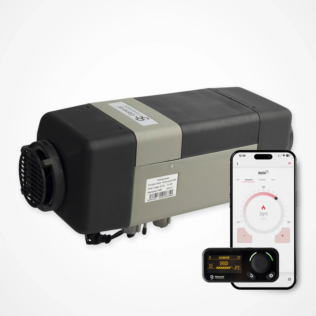 BISON 5000A Heater Kit