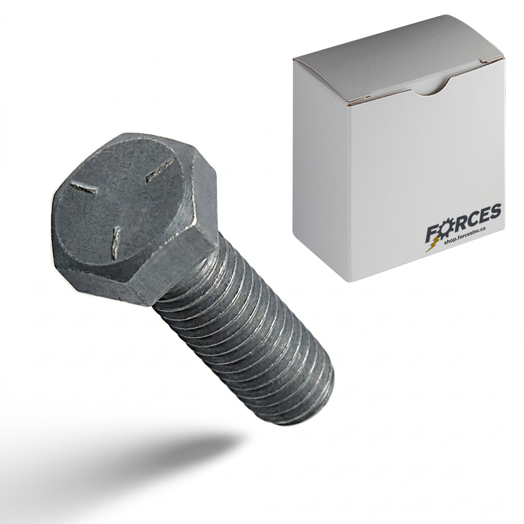Hex Head Bolt 3/4"-10 x 1-1/2" Full thread - Plain Steel Grade 5