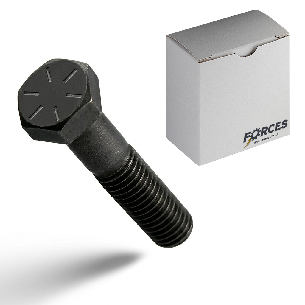 Hex Head Bolt 3/4"-10 x 4" Partial thread - Plain Steel Grade 8