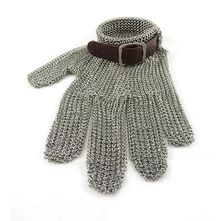Gant de mailles en acier inoxydable