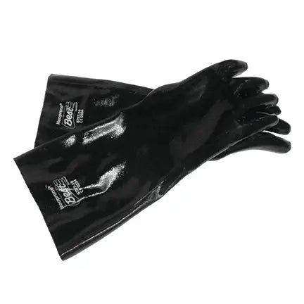 Gants anti-acide en néoprène, noir, 16"