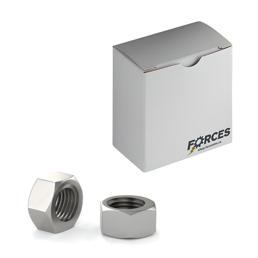 1/2"-13 Heavy Hex Nut - Stainless Steel 18-8 Grade 2